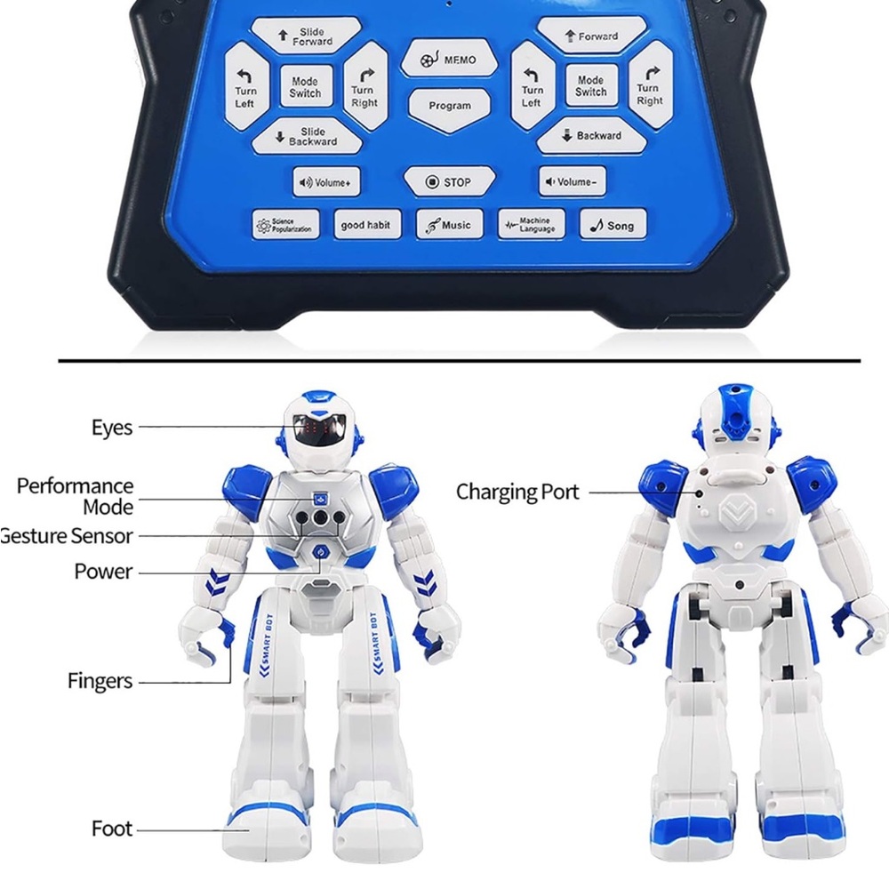 Smart Robot Induction Robot Remote Control Dancing Induction Robot - Picture 3 of 10